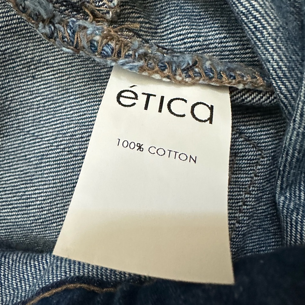 NWT Ética Blue Skinny Jeans Classic Style size 23/24 or size 1 - Picture 5 of 6